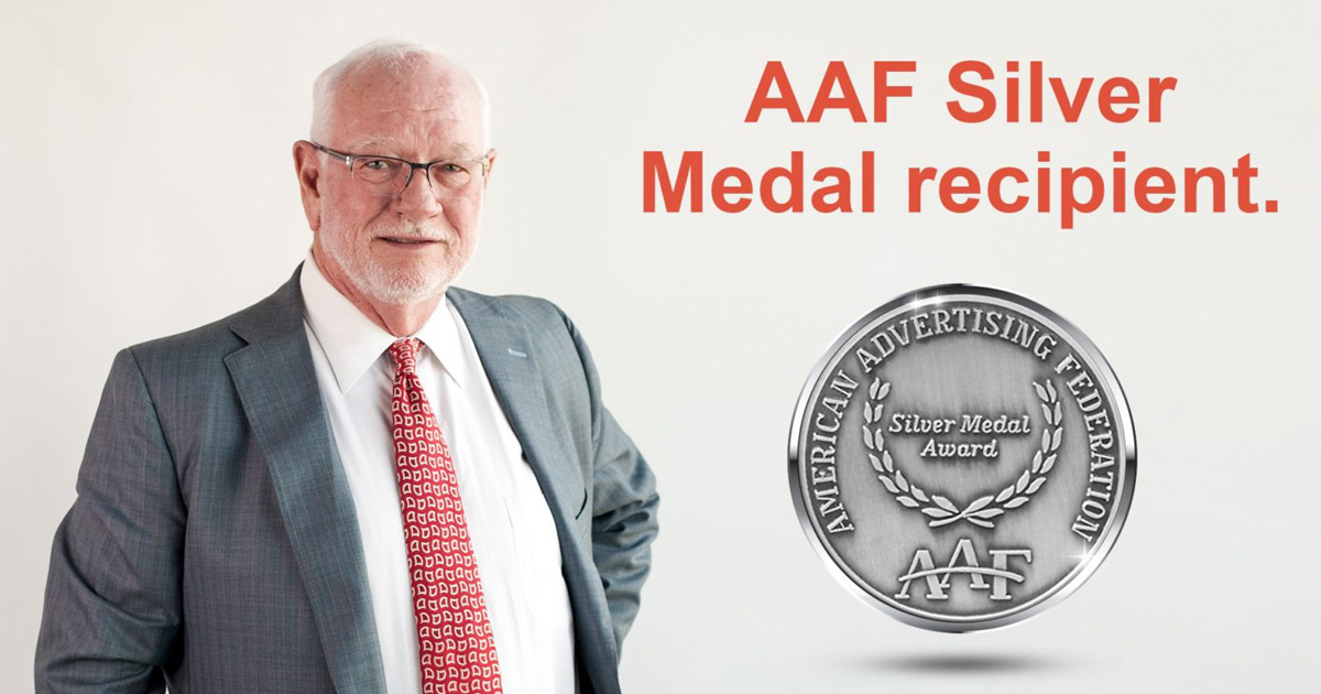 Doug Smith the the AAF silver medal award