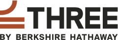 THREE by Berkshire Hathaway Logo